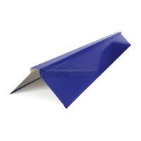 Планка конька плоского 120х120х2000-0.5 Norman RAL5002