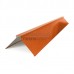 Планка конька плоского 150х150х2000-0.5 AGNETA Copper/Copper