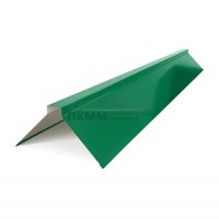 Планка конька плоского 150х150х2000-0.45 Полиэстер RAL6029