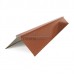 Планка конька плоского 120х120х2000-0.5 Norman RAL8004