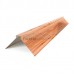 Планка конька плоского 190х190х2000-0.5 ECOSTEEL_T Кедр