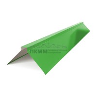 Планка конька плоского 150х150х2000-0.5 Norman RAL6018