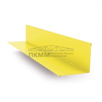 Планка примыкания верхняя 250х147х2000-0.5 Полиэстер RAL1018 Планка примыкания верхняя 250х147х2000-0.5 Полиэстер RAL1018