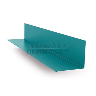 Планка примыкания верхняя 250х147х2000-0.45 Полиэстер RAL5021
