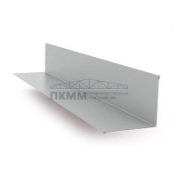 Планка примыкания верхняя 250х147х2000-0.5 Norman RAL9006 Планка примыкания верхняя 250х147х2000-0.5 Norman RAL9006