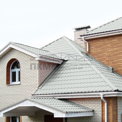 Планка примыкания нижняя 250х122х2000-0.45 Полиэстер RAL7047