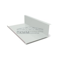 Планка примыкания нижняя 250х122х2000-0.45 Полиэстер RAL7047