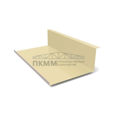 Планка примыкания нижняя 250х122х2000-0.5 Norman RAL1014
