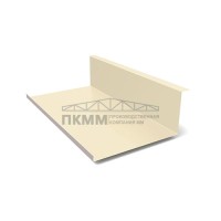 Планка примыкания нижняя 250х122х2000-0.45 Полиэстер RAL1015