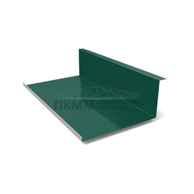 Планка примыкания нижняя 250х122х2000-0.45 Viking RAL6005