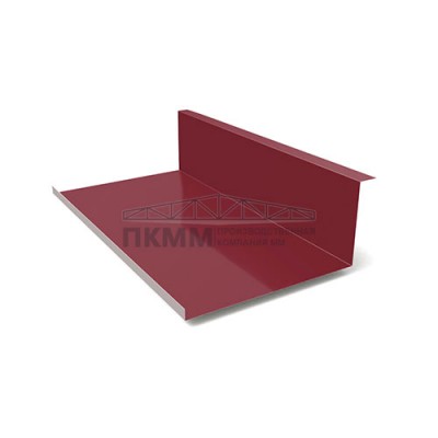 Планка примыкания нижняя 250х122х2000-0.5 PURMAN RAL3005