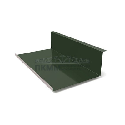 Планка примыкания нижняя 250х122х2000-0.45 Viking RAL6007