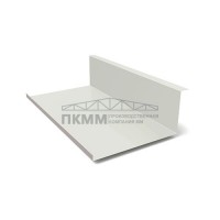 Планка примыкания нижняя 250х122х2000-0.5 Norman RAL9002