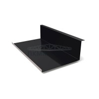 Планка примыкания нижняя 250х122х2000-0.5 Viking E RAL9005