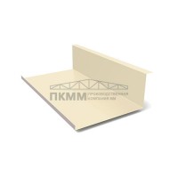 Планка примыкания нижняя 250х122х2000-0.5 Пластизол RAL1015