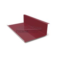 Планка примыкания нижняя 250х122х2000-0.45 Полиэстер RAL3005