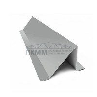 Планка снегозадержания 0,5 Satin RAL9006 с пленкой