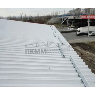 Планка снегозадержания 0,55 оцинкованный