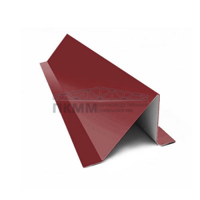 Планка снегозадержания 0,5 Satin RAL3011 с пленкой