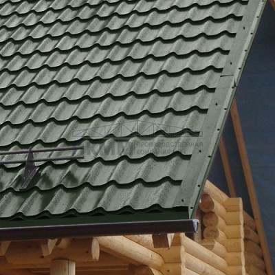 Планка торцевая 95х120х2000-0.5 Viking E RAL6007