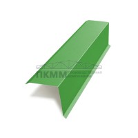 Планка торцевая 95х120х2000-0.5 Полиэстер RAL6018