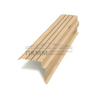 Планка торцевая 90х115х2000-0.5 ECOSTEEL_T Сосна