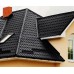 Тройник Y конька полукруглого 0,5 Quarzit lite RAL9005 с пленкой