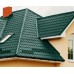 Тройник Y конька полукруглого 0,5 Satin RAL6005 с пленкой