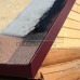 Планка ветровая двойная завальцовка 60х30х90 0,45 Полиэстер RAL3005 с пленкой