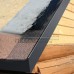 Планка ветровая двойная завальцовка 60х30х90 0,45 Drap ST RAL7024