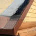 Планка ветровая двойная завальцовка 60х30х90 0,5 Satin Matt RAL8004