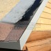 Планка ветровая двойная завальцовка 60х30х90 0,5 Satin RAL9003 с пленкой