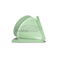 Заглушка конька круглого конусная-0.5 Norman RAL6019