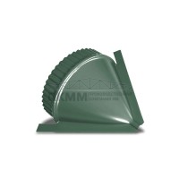 Заглушка конька круглого конусная-0.5 Призма Pegasus