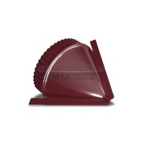 Заглушка конька круглого конусная-0.5 Norman RAL3005