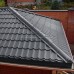 Заглушка конька круглого конусная-0.5 Призма RAL7024