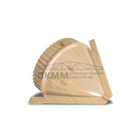 Заглушка конька круглого конусная-0.5 ECOSTEEL_MA Сосна Заглушка конька круглого конусная-0.5 ECOSTEEL_MA Сосна