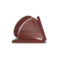Заглушка конька круглого конусная-0.45 Полиэстер RAL3009