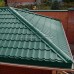 Заглушка конька круглого конусная-0.5 Norman RAL6005