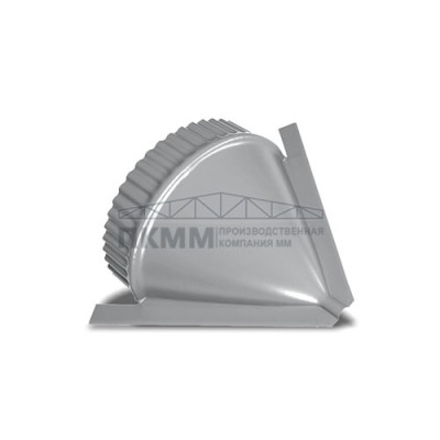 Заглушка конька круглого конусная-0.5 PURMAN RAL7004