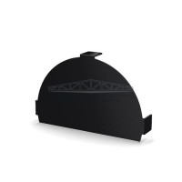 Заглушка конька круглого простая-0.5 PURMAN RAL9005 Заглушка конька круглого простая-0.5 PURMAN RAL9005