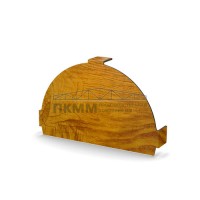 Заглушка конька круглого простая-0.5 ECOSTEEL_T Золотой Дуб Заглушка конька круглого простая-0.5 ECOSTEEL_T Золотой Дуб