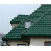 Заглушка конька круглого простая-0.5 Norman RAL6005