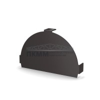 Заглушка конька круглого простая-0.5 PURETAN RR32