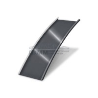 Продольно гнутый фальц гладкий 0,5 Satin Мatt RAL 7024