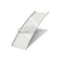 Продольно гнутый фальц профилированный 0,5 Satin RAL 9003