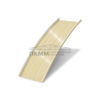 Продольно гнутый фальц профилированный 0,5 Полиэстер RAL 1014
