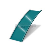 Продольно гнутый фальц гладкий 0,45 Полиэстер RAL 5021