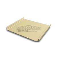 Кликфальц Pro Grand Line 0,45 PE с пленкой на замках RAL 1014 слоновая кость