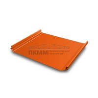 Кликфальц Pro Grand Line 0,45 PE с пленкой на замках RAL 2004 оранжевый